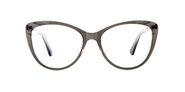 Women Vista Eyeglasses: Marta - Grey - SpaceSMART Eye Clinic (Front View)